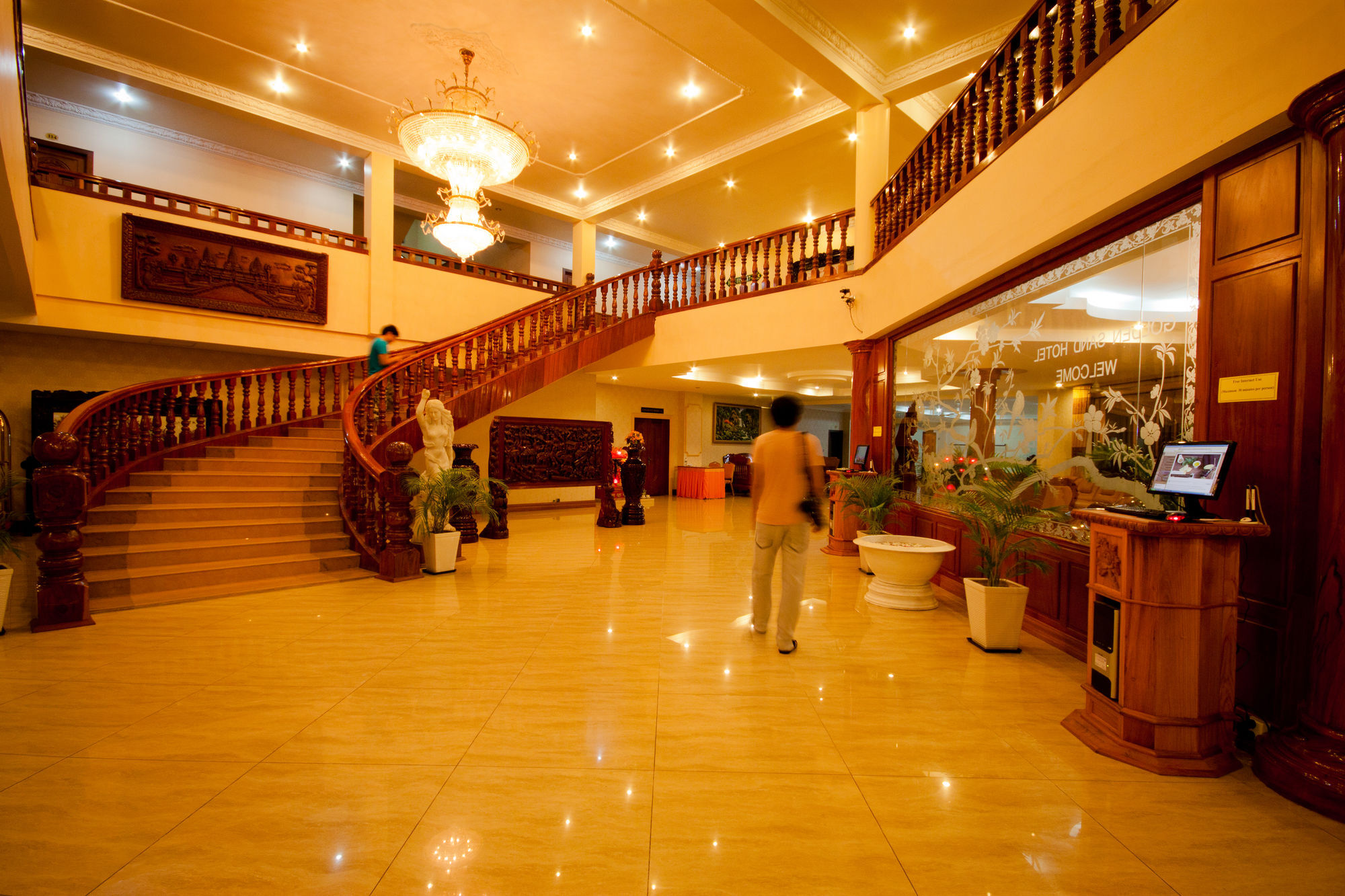 Golden Sand Hotel Σίχανουκβιλ Εσωτερικό φωτογραφία